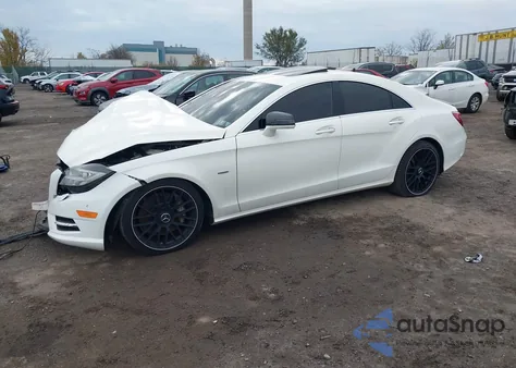 2012 Mercedes-Benz Cls 550 from USA, damaged, VIN WDDLJ7DB6CA028548